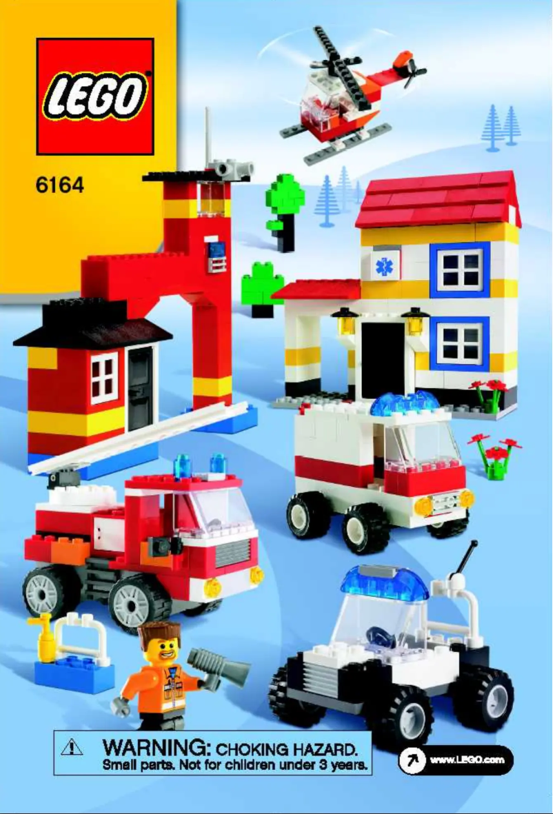 Page n°1 - Manuel utilisateur Lego Classic 6164