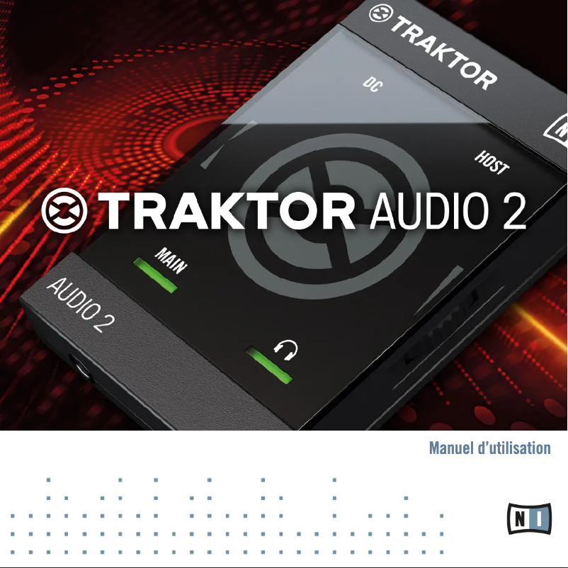 Page n°1 - Manuel utilisateur Native Instruments Traktor Audio 2 MK2