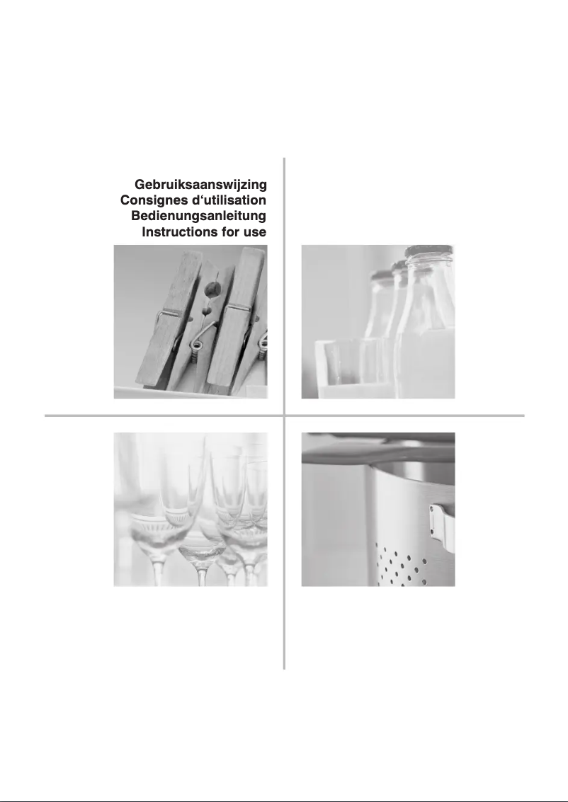 Page 1 de la notice Manuel utilisateur Bauknecht KR 19G4 IN 2