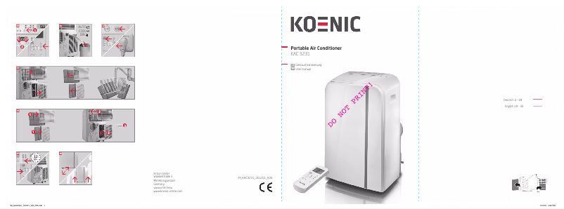 Image de la première page du manuel de l'appareil KAC 3231