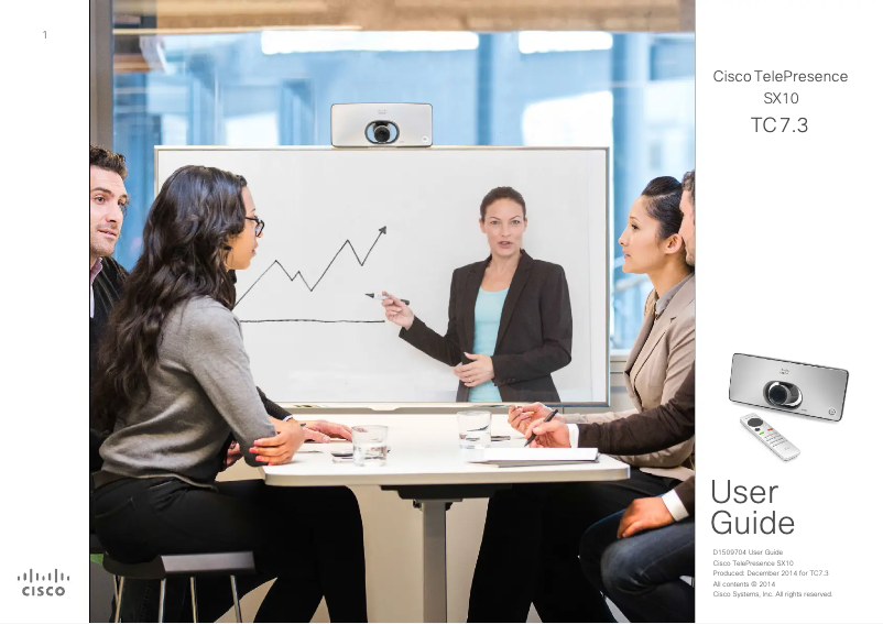 Page 1 de la notice Manuel utilisateur Cisco TelePresence SX10