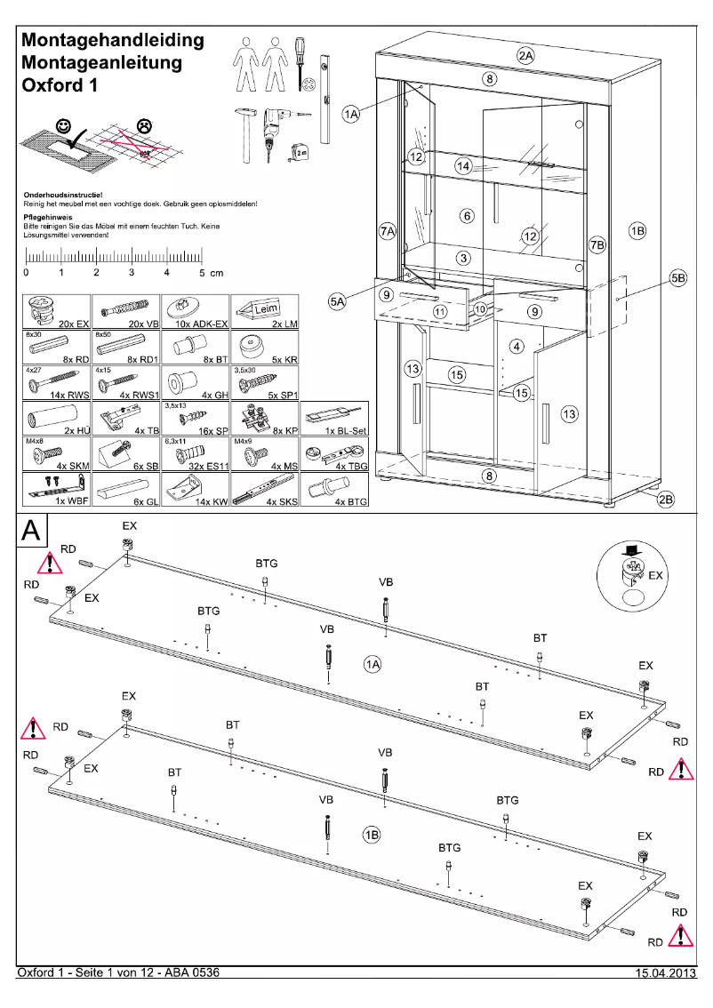 Page n°1 - Manuel utilisateur Woonexpress Drimmelen
