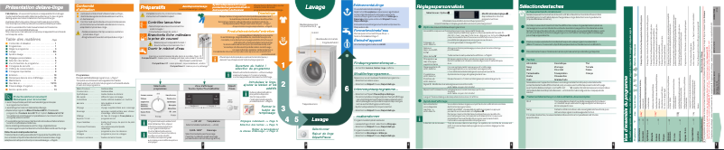 Page n°1 - Manuel utilisateur Siemens WM14S791FF