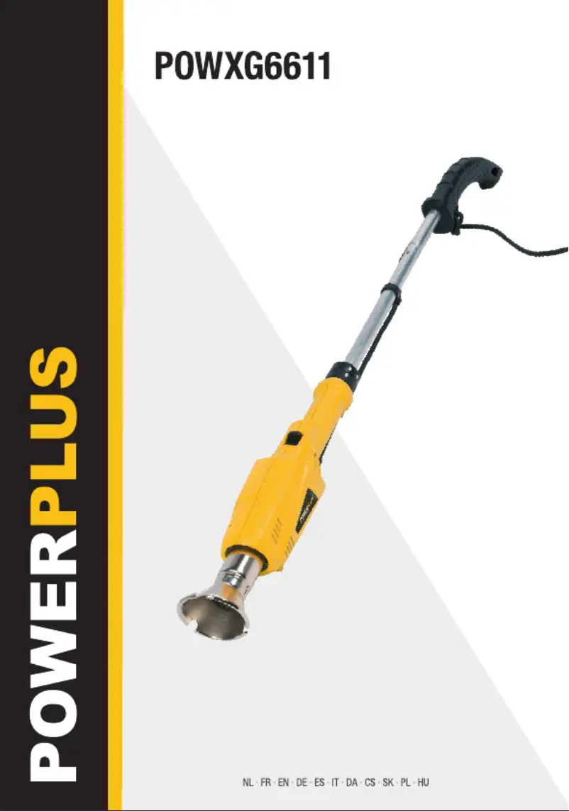 Page 1 de la notice Manuel utilisateur PowerPlus POWXG6611