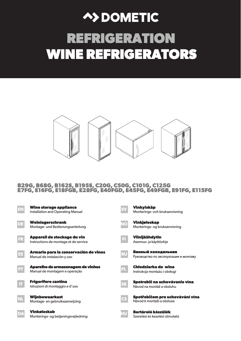 Imagen de la primera página del manual del dispositivo C20G