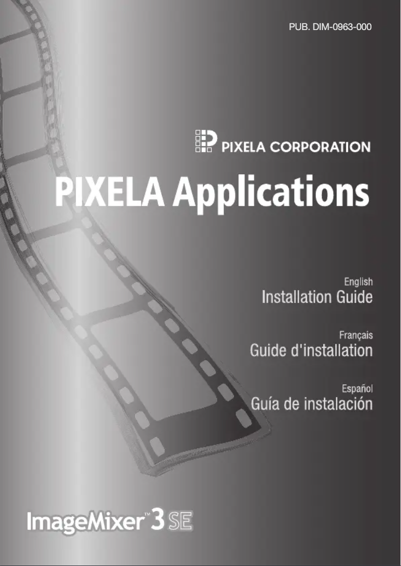 Page n°1 - Guide d'installation Canon FS31