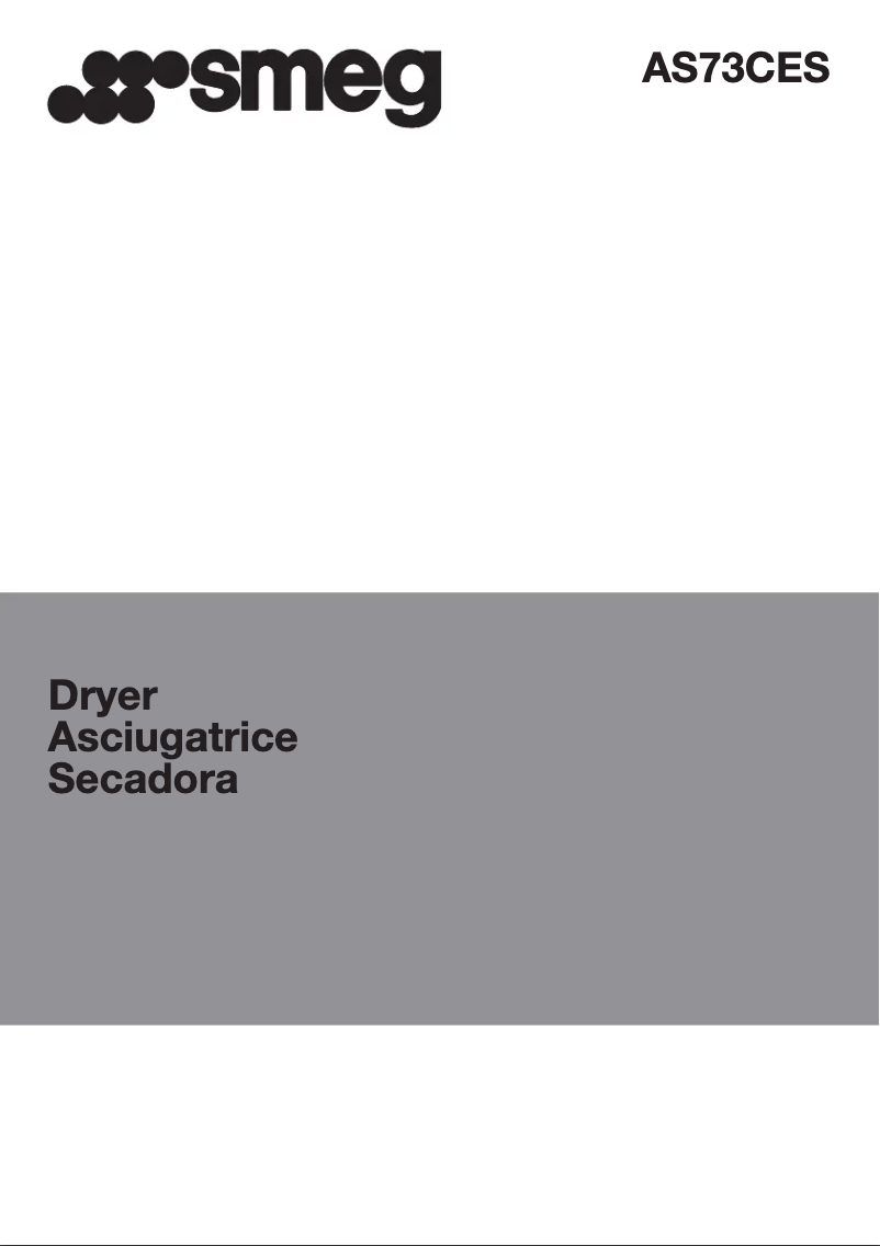 Image de la première page du manuel de l'appareil AS73CES