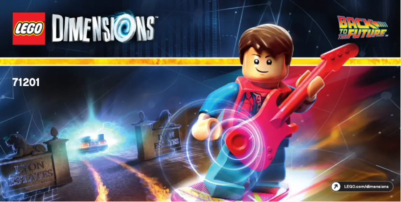 Page n°1 - Manuel utilisateur Lego Back to the Future Level Pack 71201
