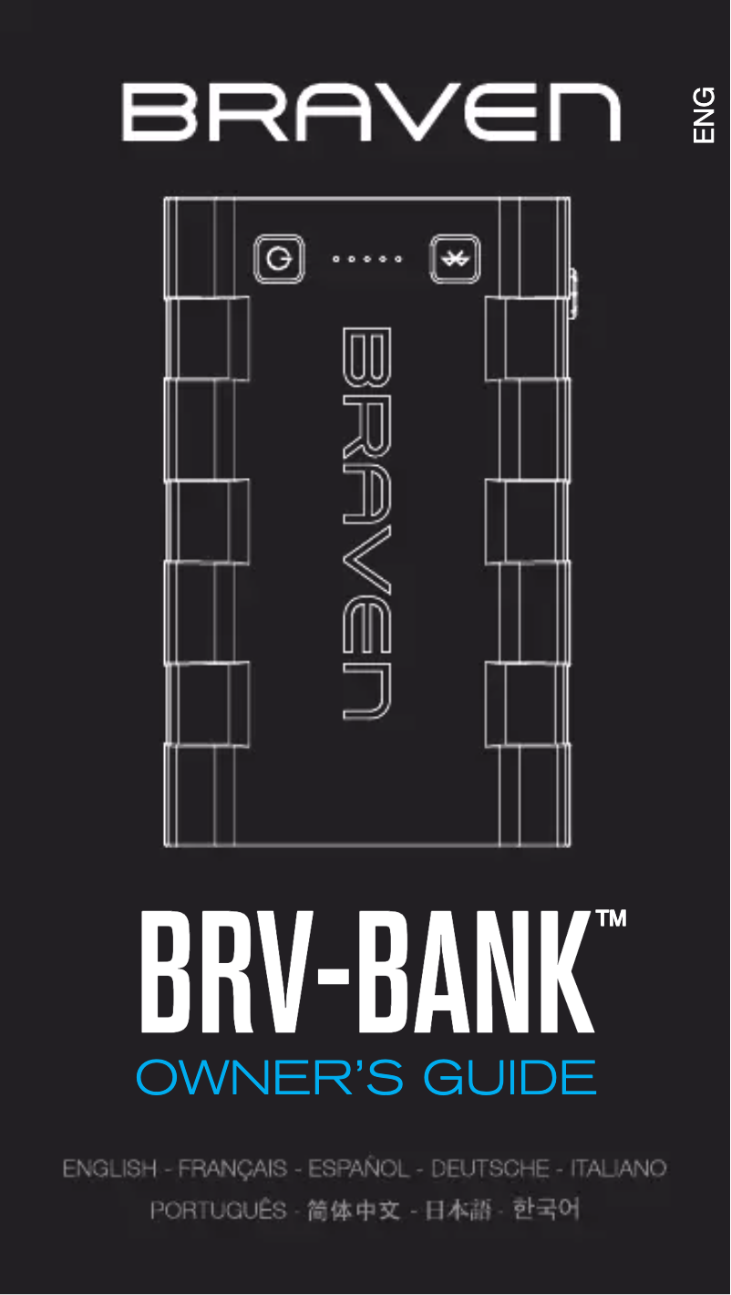 First page image of the manual for BRV-Bank