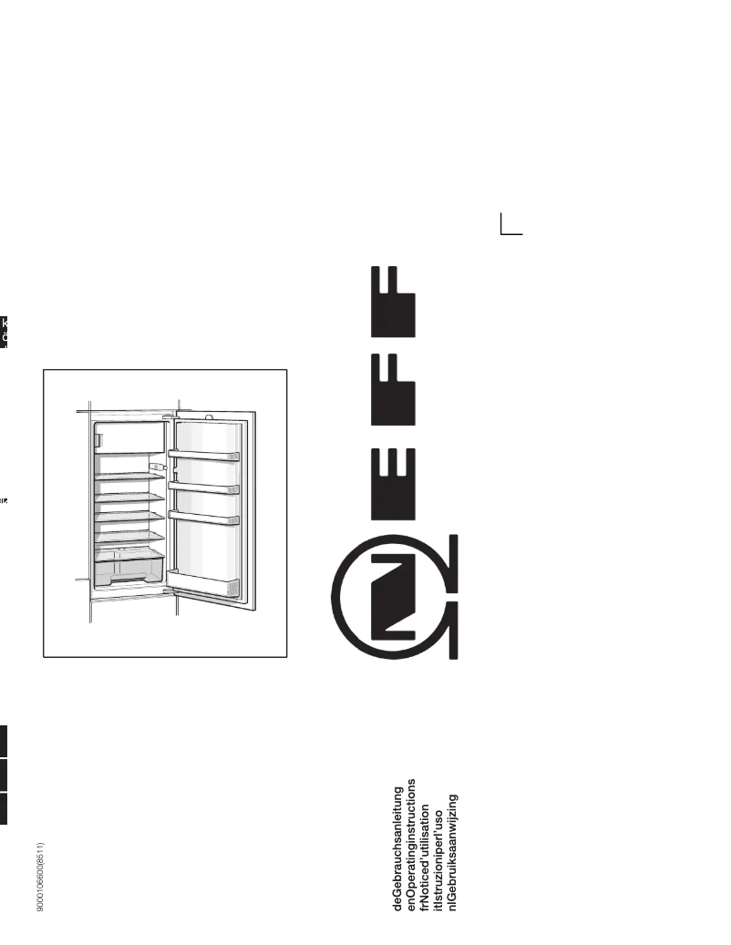 Page n°1 - Manuel utilisateur Neff K 1534 X6