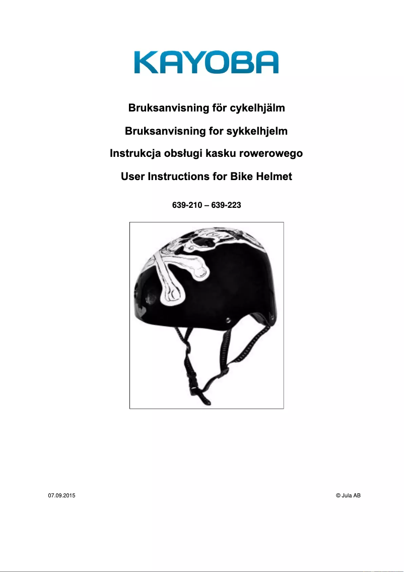 Image de la première page du manuel de l'appareil 639-220