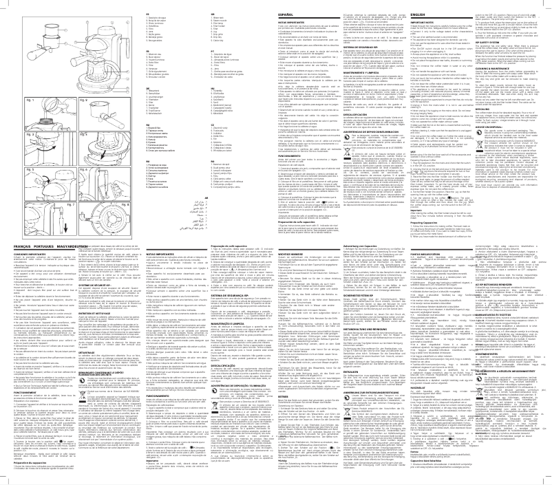 Page 1 de la notice Mode d'emploi Ufesa CE7125