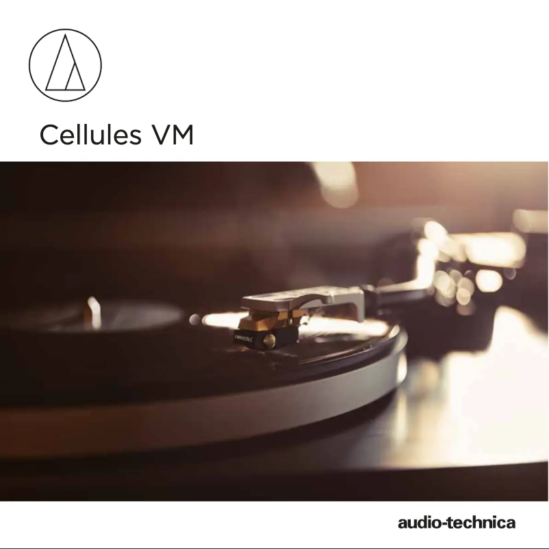 Page 1 de la notice Manuel utilisateur Audio-Technica VM750SH