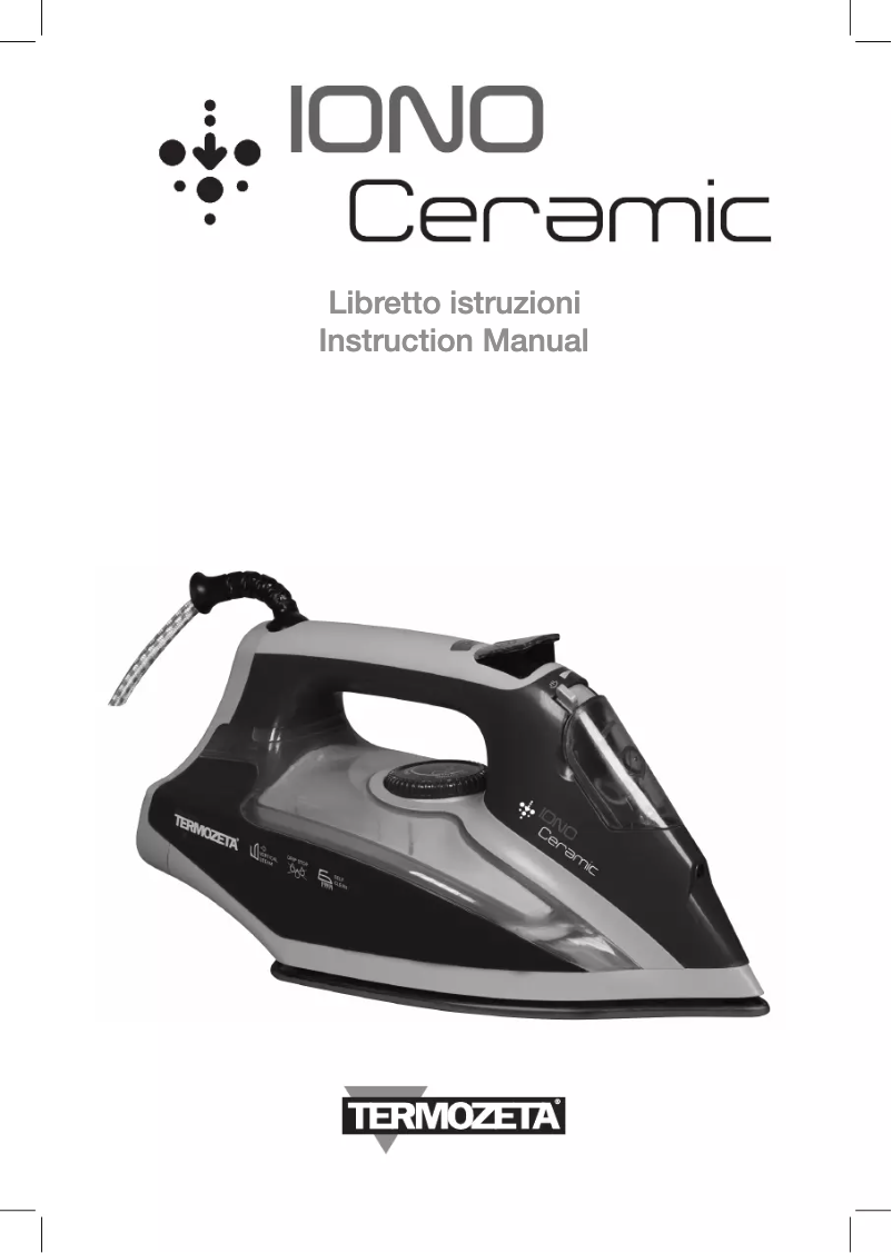 Page n°1 - Manuel utilisateur Termozeta New Iono Ceramic 73466N