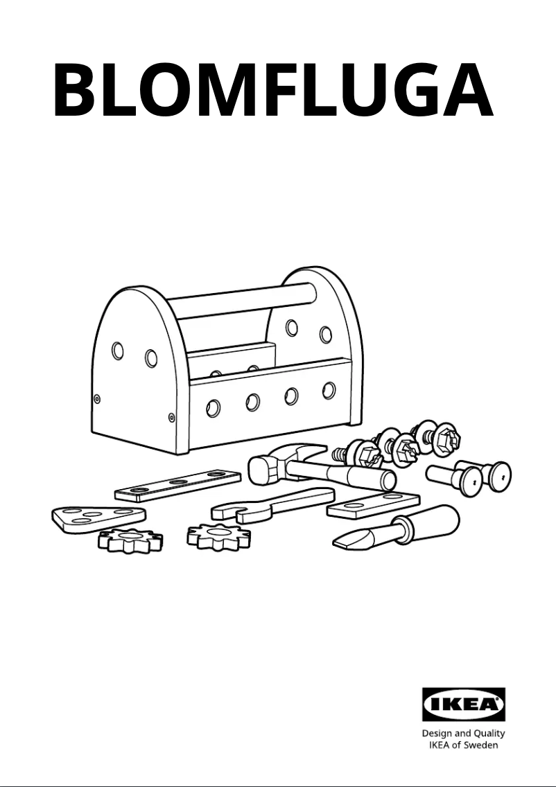 Page 1 de la notice Manuel utilisateur Ikea BLOMFLUGA 905.446.48