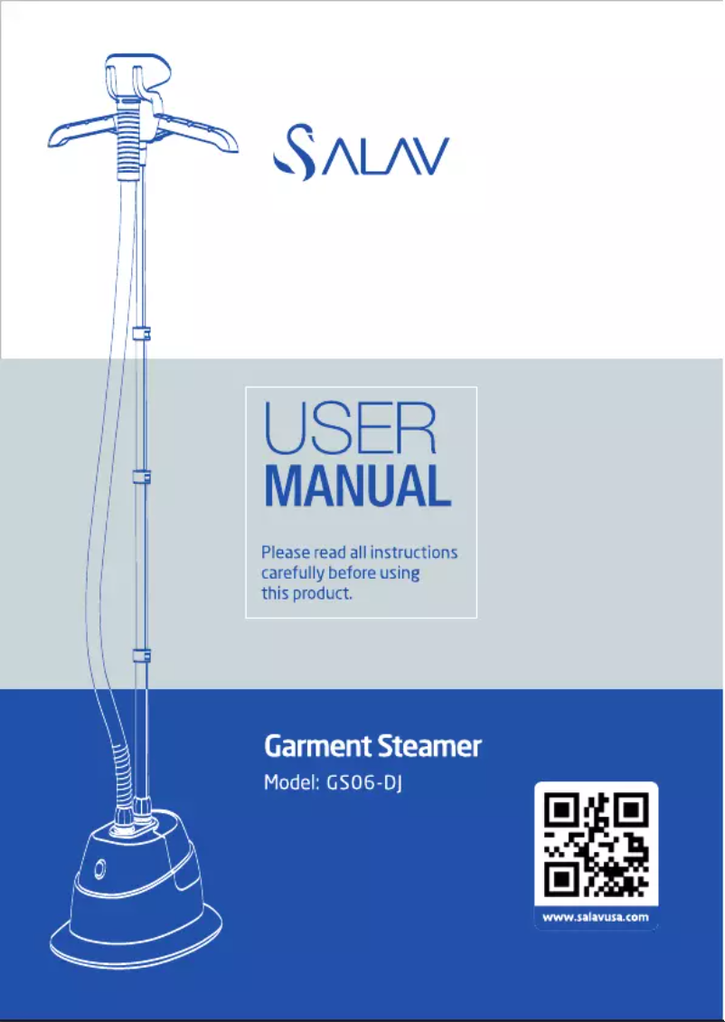 Página 1 del manual Manual de usuario SALAV GS06-DJ