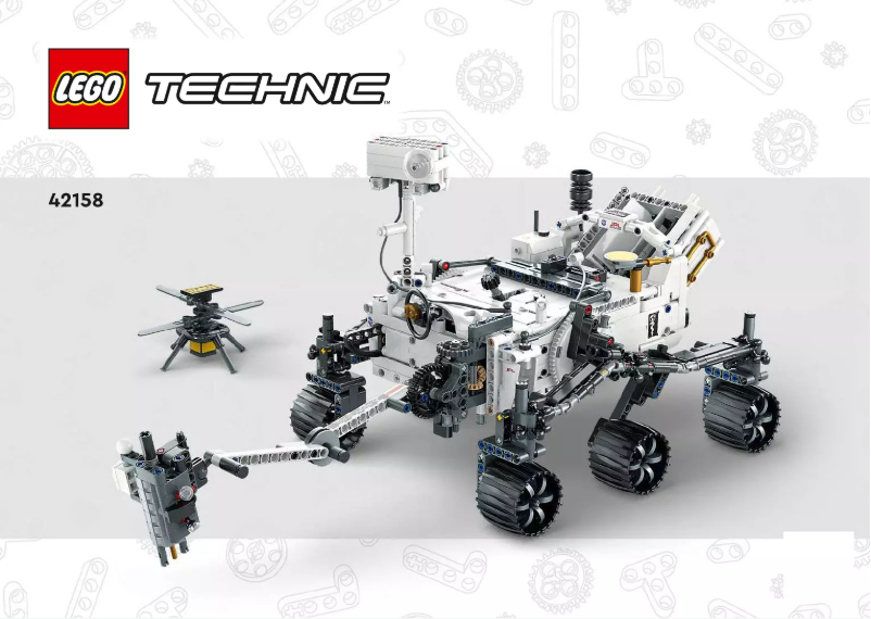 Page 1 de la notice Manuel utilisateur Lego Technic 42158