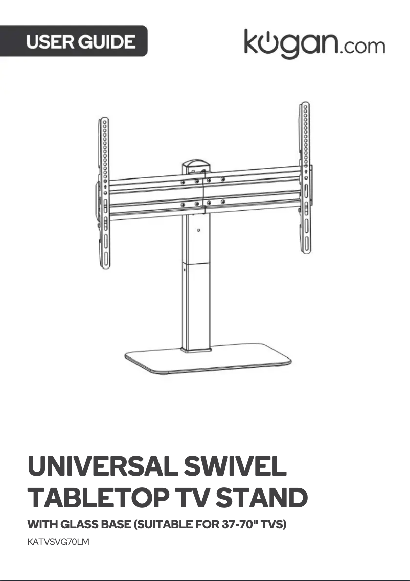 Page 1 de la notice Manuel utilisateur Kogan KATVSVG70LM