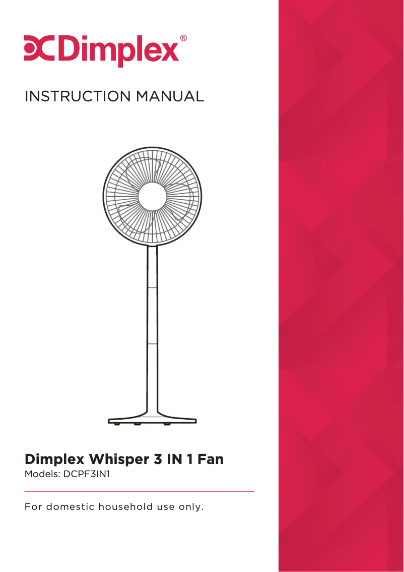 Image de la première page du manuel de l'appareil DCPF3IN1