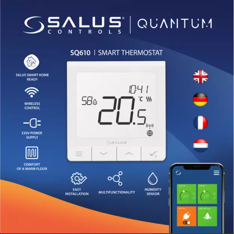 Imagen de la primera página del manual del dispositivo SQ610