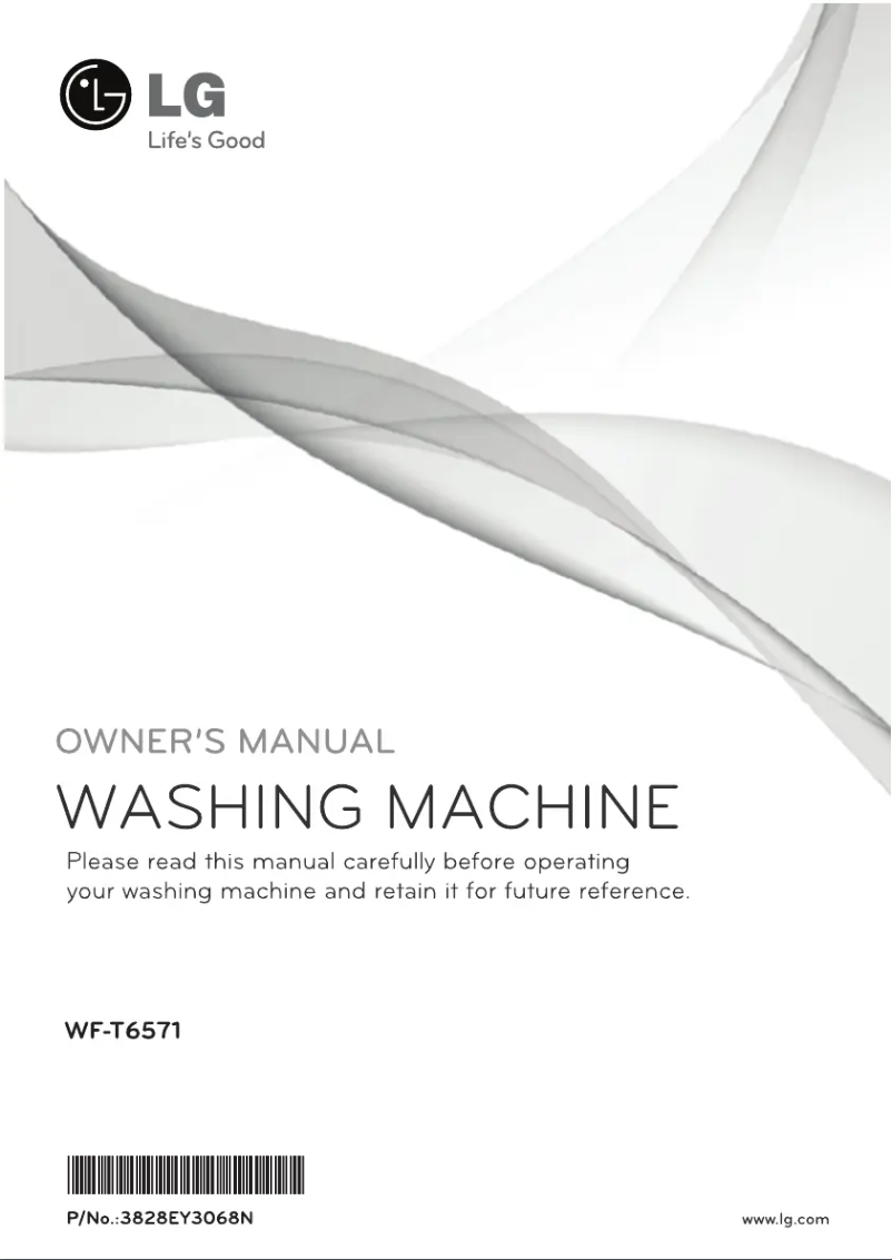 Image de la première page du manuel de l'appareil WF-T6571