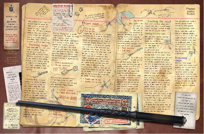 Page 1 de la notice Manuel utilisateur Wand Kymera Magic