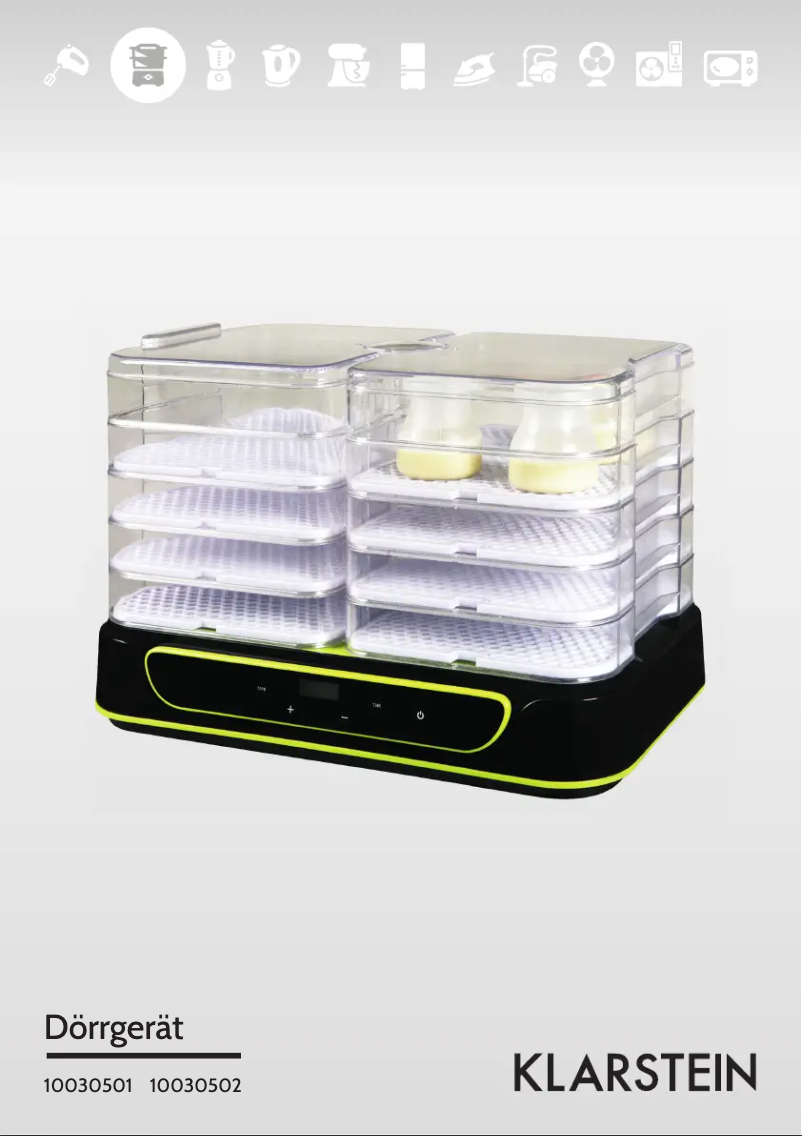 Page 1 de la notice Manuel utilisateur Klarstein Yoyoyofruit 10030502