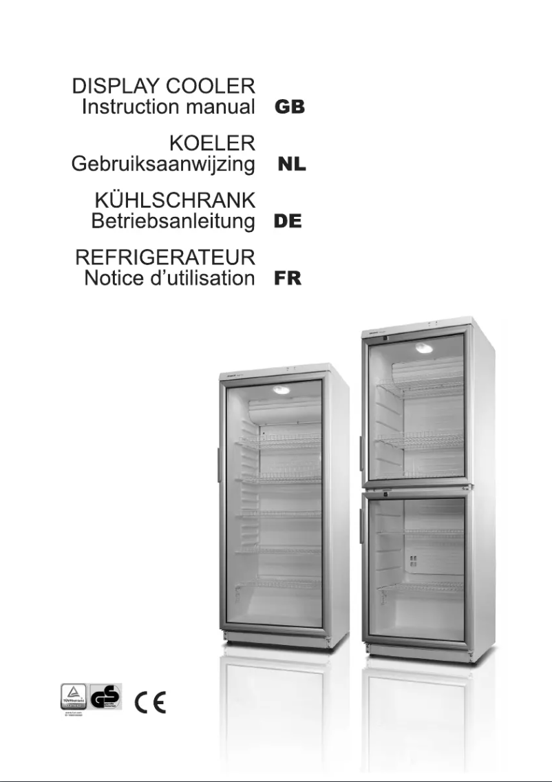 Page 1 de la notice Manuel utilisateur Exquisit CD350