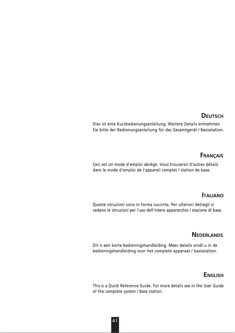 Página 1 del manual Manual de usuario Swatch Cordless II