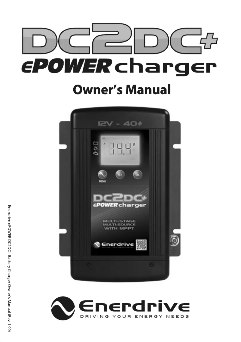 Image de la première page du manuel de l'appareil DC2DC+