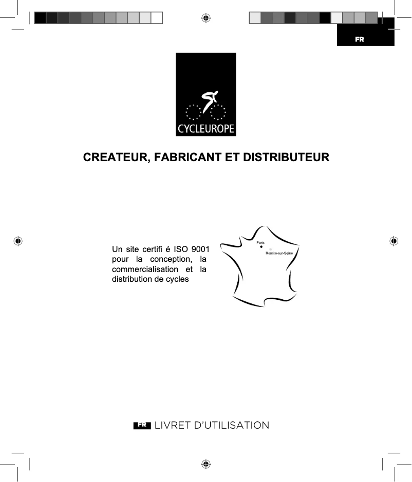 Image de la première page du manuel de l'appareil City E-Legend