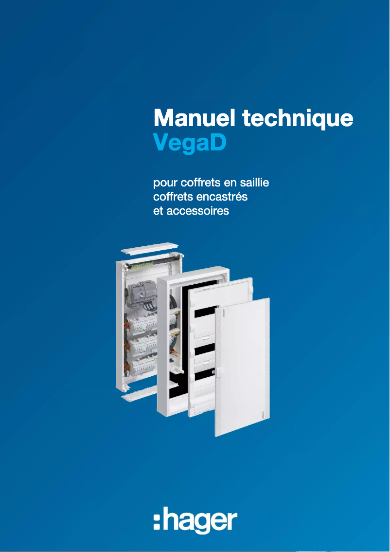 Page 1 de la notice Manuel utilisateur Hager KN14E