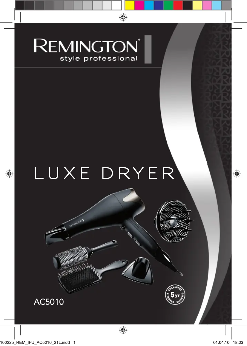 Image de la première page du manuel de l'appareil AC5010