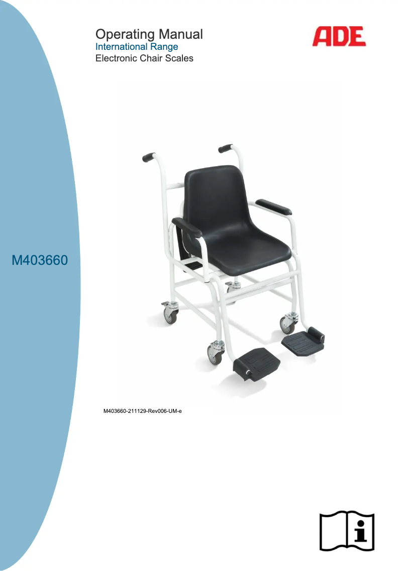 Page 1 de la notice Manuel utilisateur ADE M403660