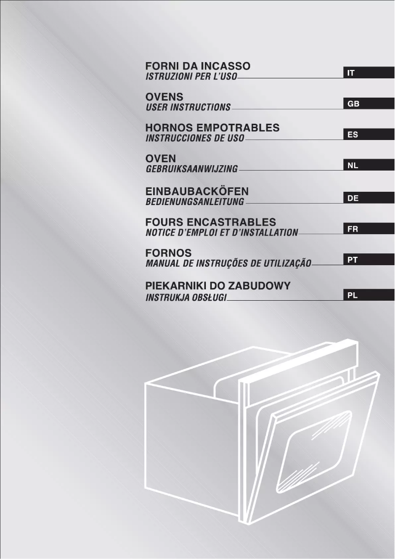 Page n°1 - Manuel utilisateur Candy FO FL 605 X