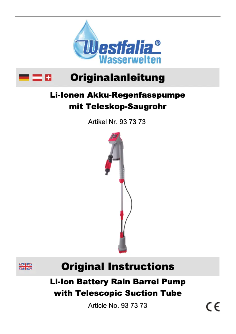 Image de la première page du manuel de l'appareil 937373