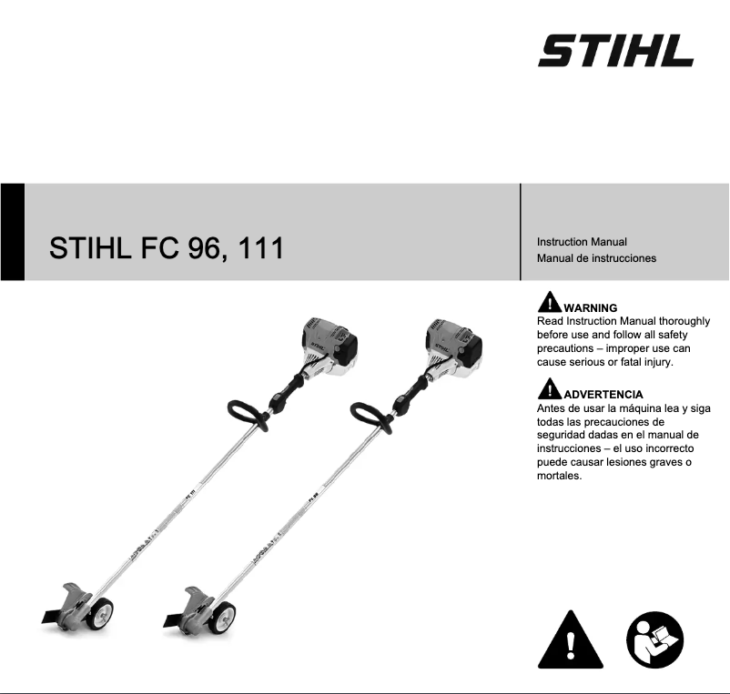 Page 1 de la notice Manuel utilisateur Stihl FC 111