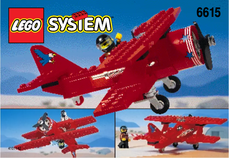 Page 1 de la notice Manuel utilisateur Lego City 6615