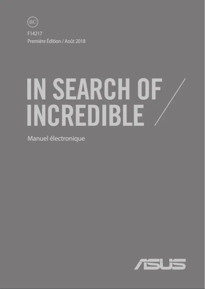 Image de la première page du manuel de l'appareil Chromebook C523NA-EJ0347