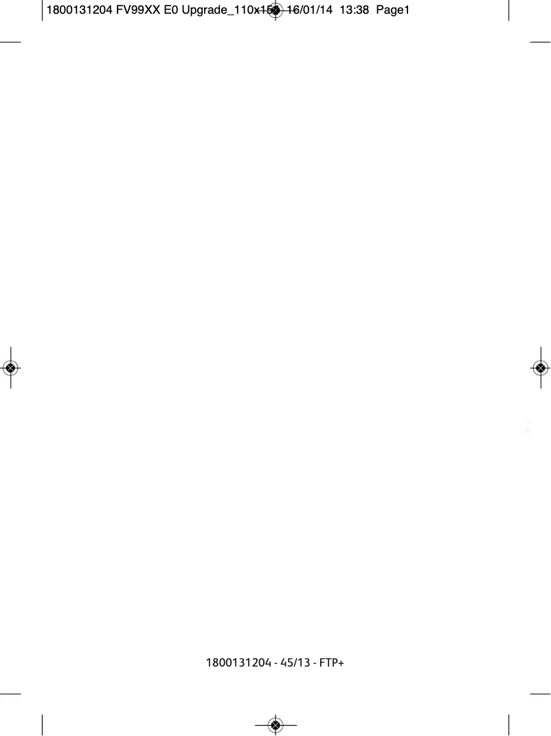 Page n°1 - Manuel utilisateur Tefal Free Move FV9965