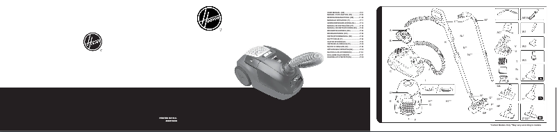 Page n°1 - Manuel utilisateur Hoover Telios Extra TX63SE 011