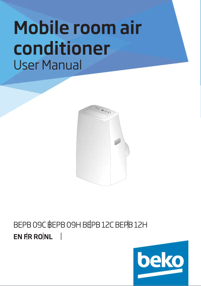 Page n°1 - Manuel utilisateur Beko BEPB 09H