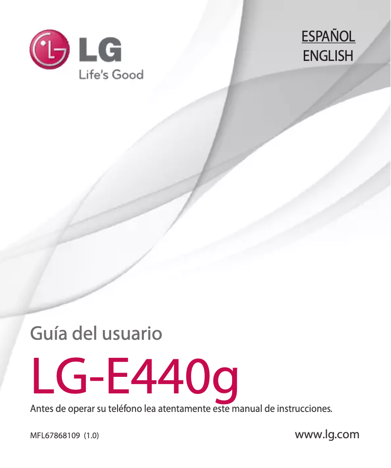 Page n°1 - Manuel utilisateur LG Optimus L4