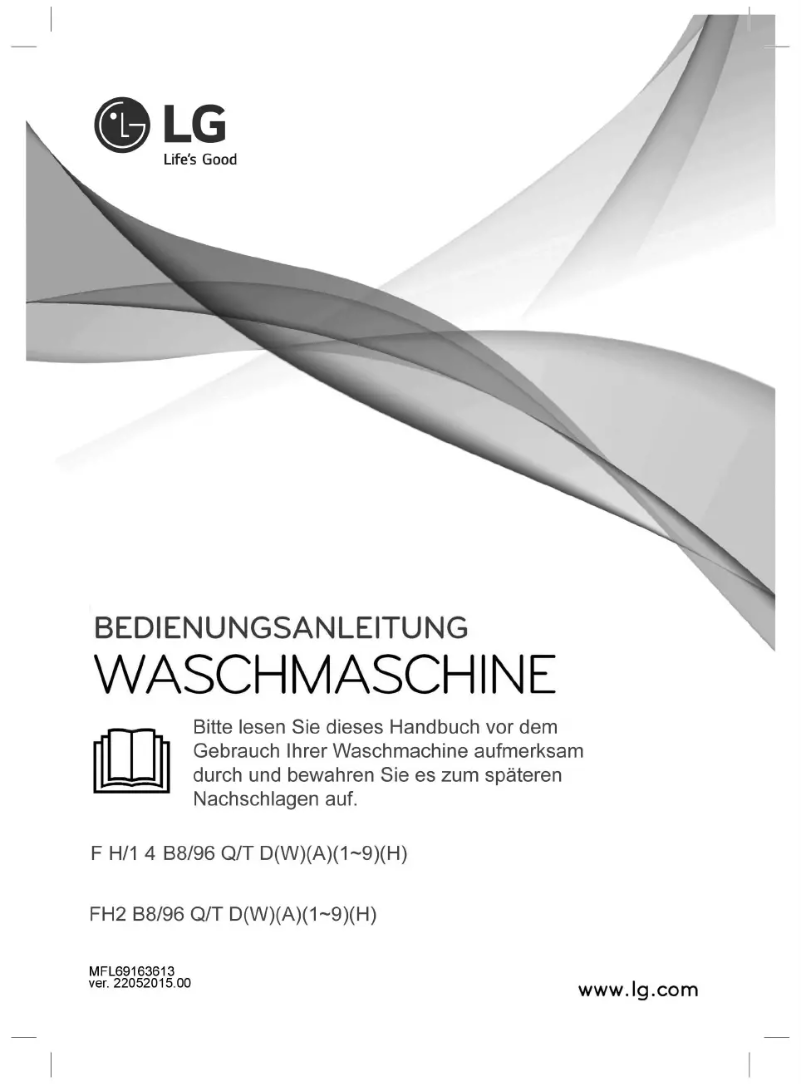Page 1 de la notice Manuel utilisateur LG F1496TDA1H