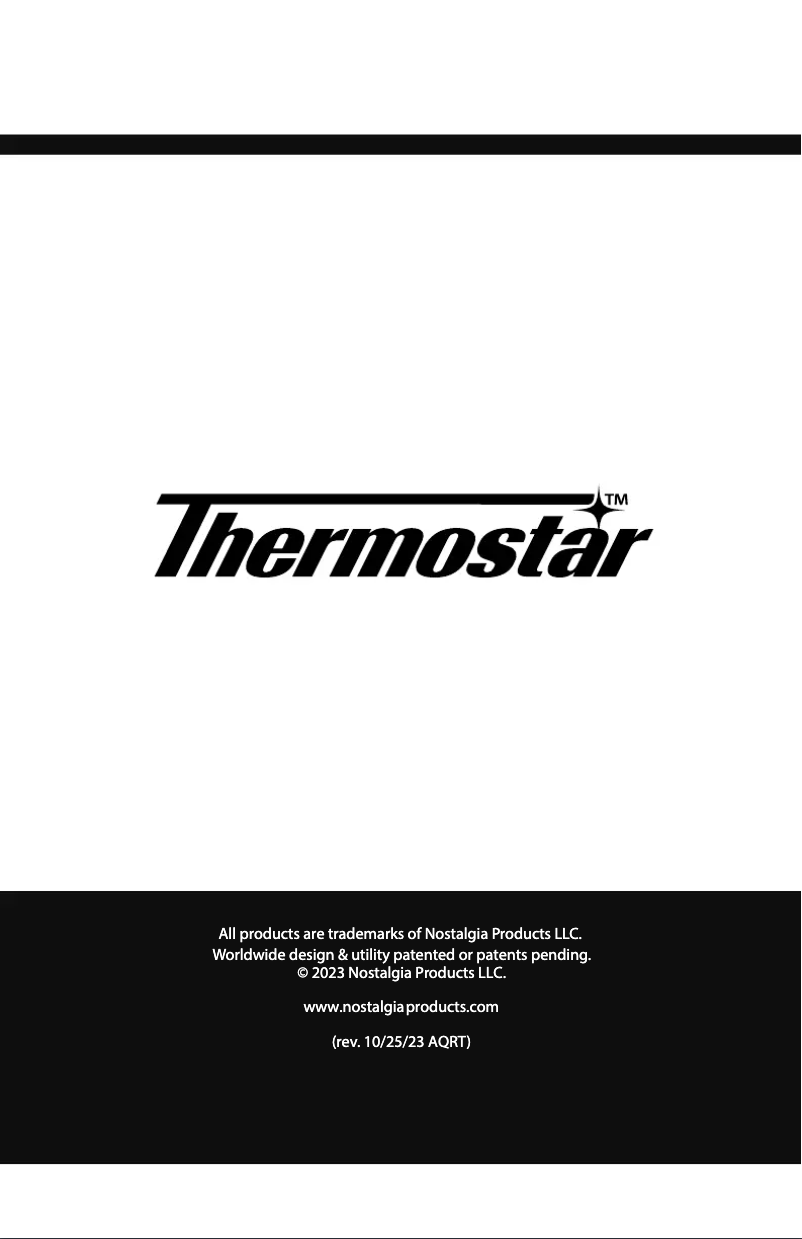 Page n°1 - Manuel utilisateur Thermostar TSWCBLICDS35BK