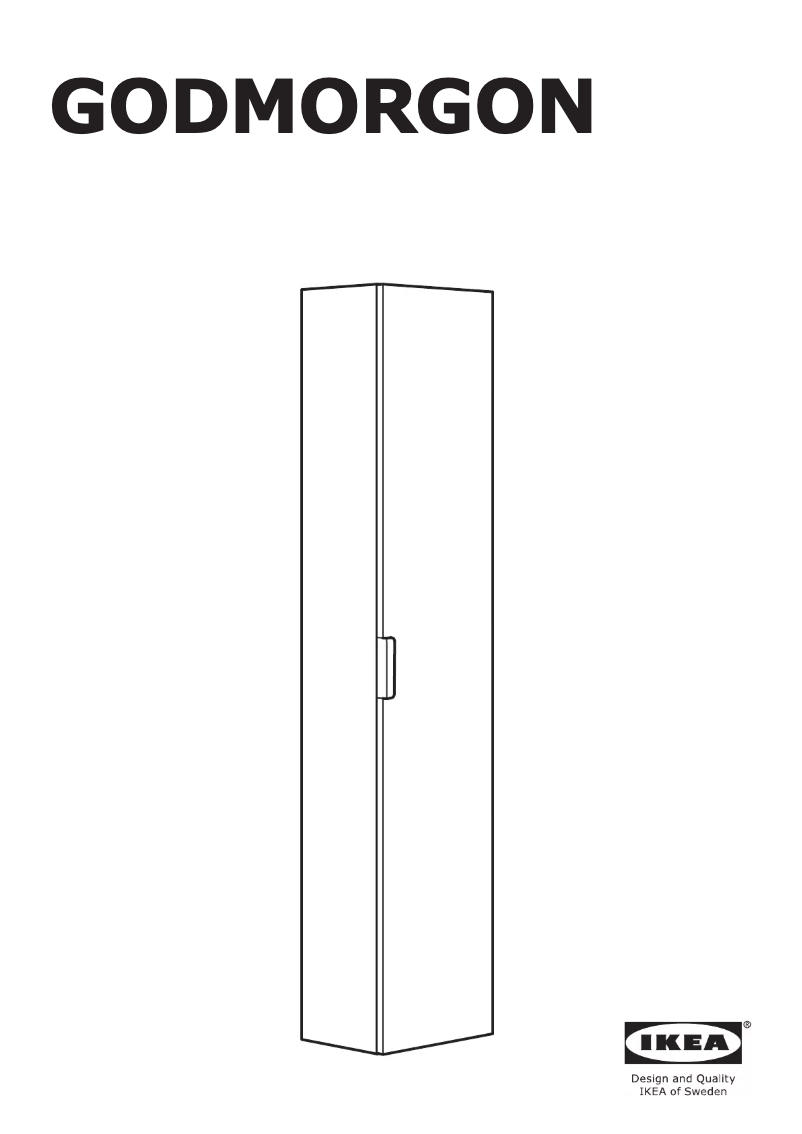 Imagen de la primera página del manual del dispositivo GODMORGON