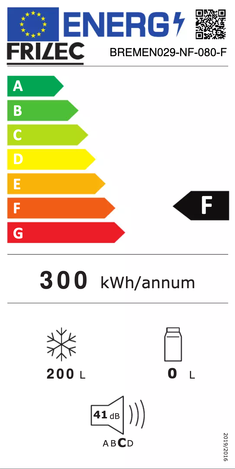 Página 1 del manual Manual de usuario Frilec BREMEN029-NF-080-F