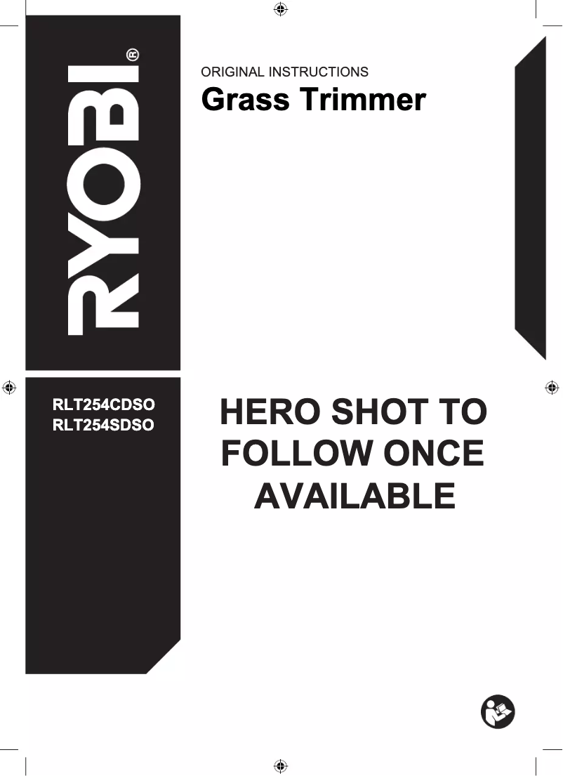 Image de la première page du manuel de l'appareil RLT254SDSO