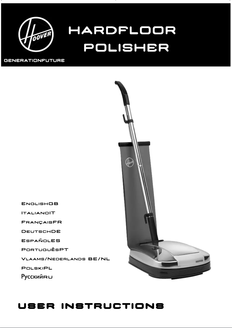 Page n°1 - Manuel utilisateur Hoover F 38 PQ Polisher