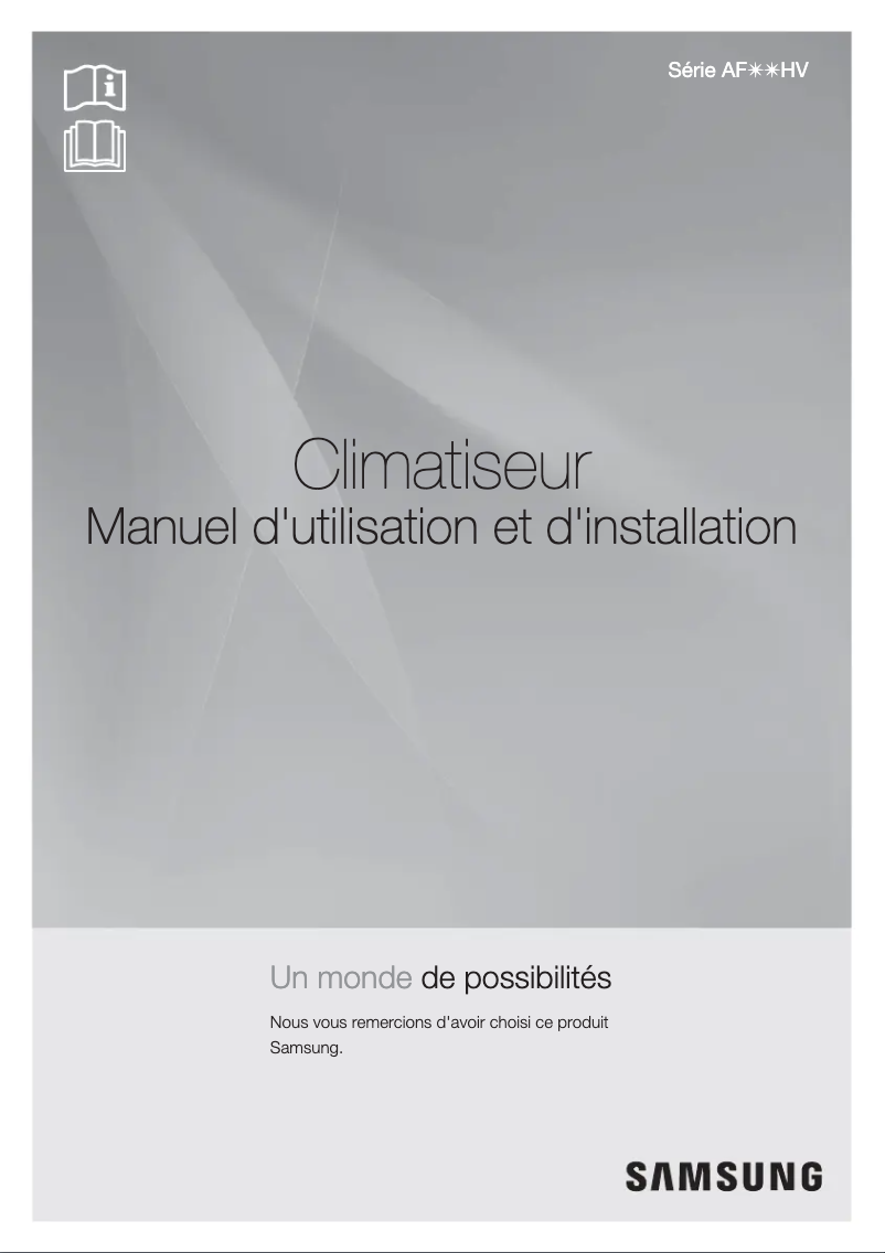 Image de la première page du manuel de l'appareil AF50HVFMAWKN